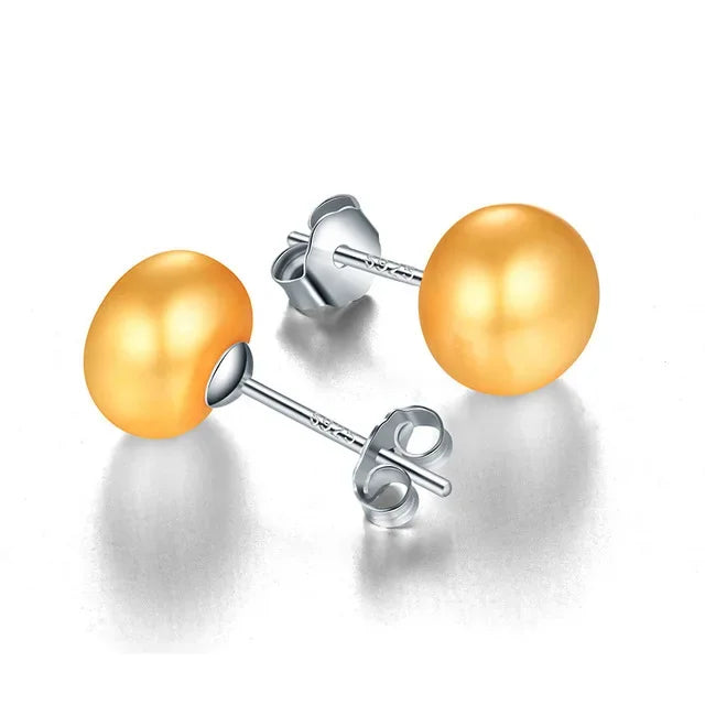Boucles D'oreilles Perles de Culture