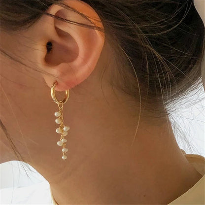 Boucle D'oreille Femme Or Pendante