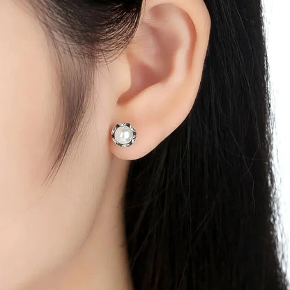 Boucle D'oreille Femme Perle