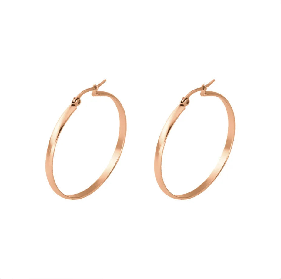 Boucles D'oreilles Créoles Femme