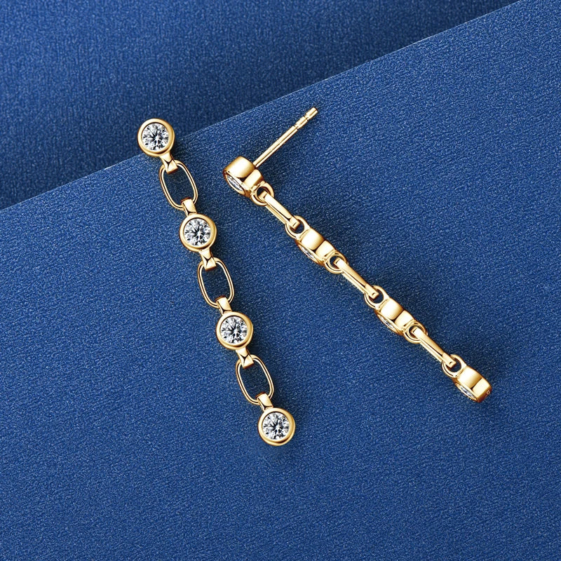 Boucles D'oreille Pendante