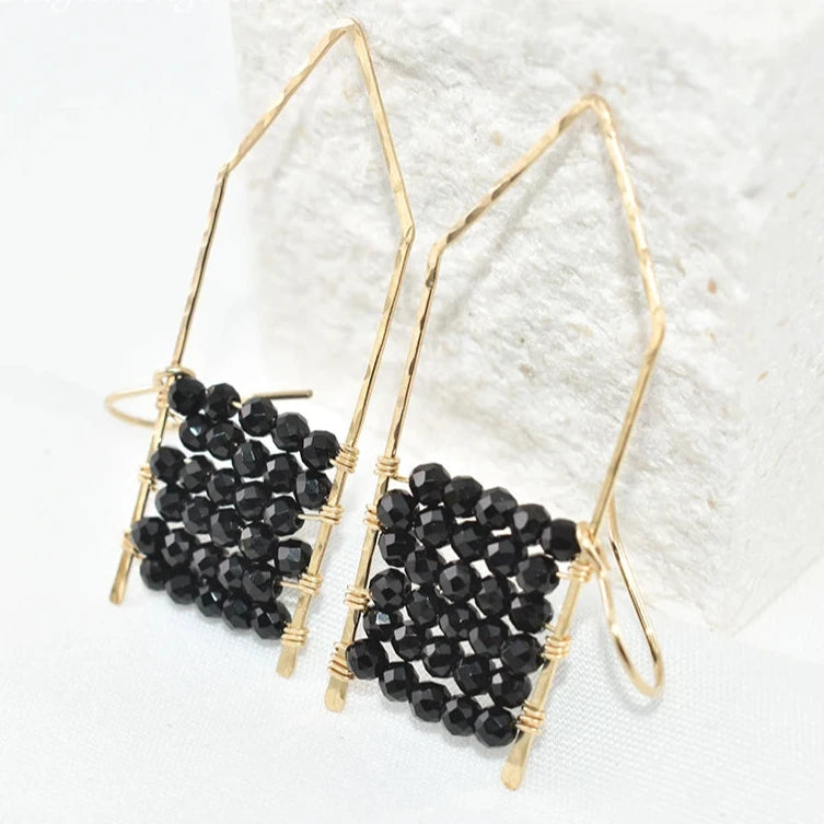 Boucles D'oreilles Pendantes Or